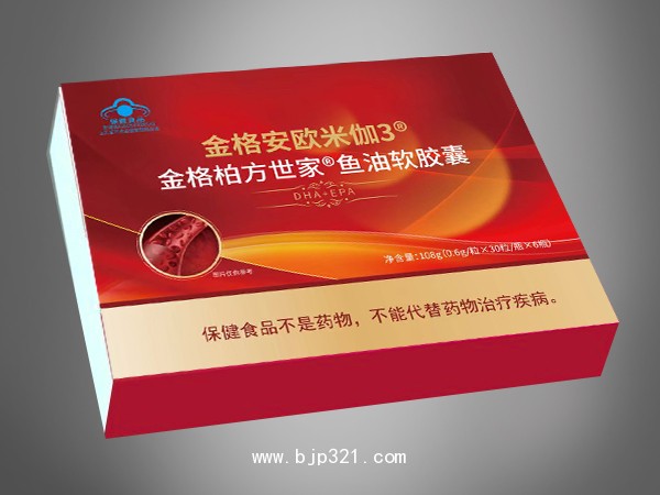 金格柏方世家-魚油軟膠囊（禮盒）