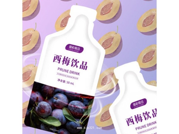 大美膳谷益生菌西梅飲液體飲料代加工OEM