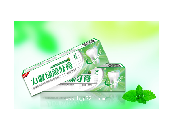 綠藻牙膏