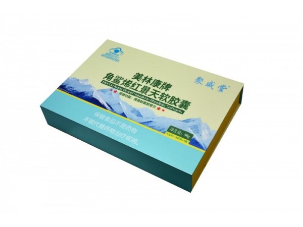 美林康牌角鯊烯紅景天軟膠囊禮盒裝