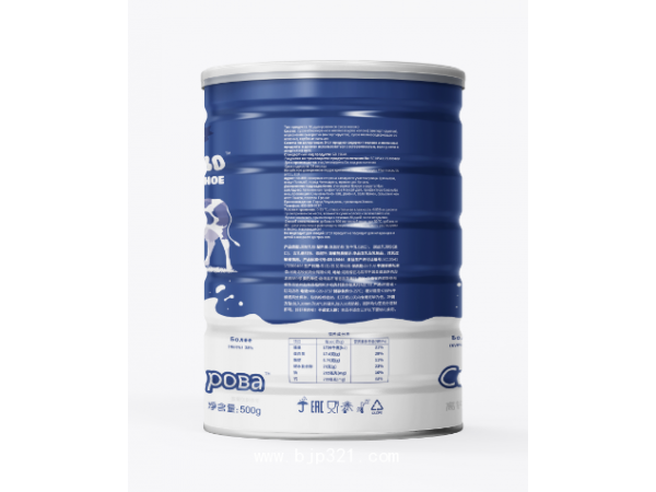 MOЛOKO脫脂脫鹽含乳基料藍牛罐裝500g調(diào)制乳粉