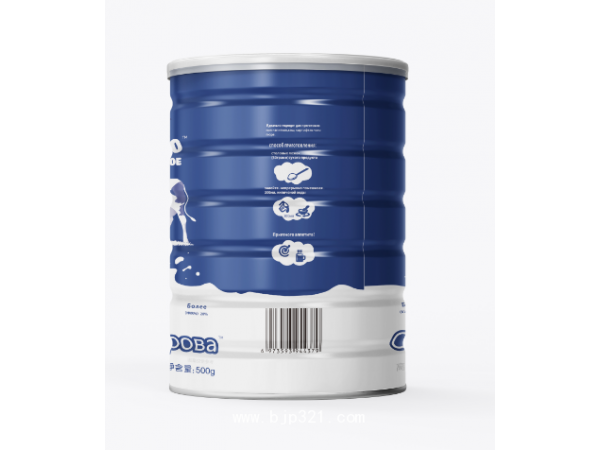 MOЛOKO脫脂脫鹽含乳基料藍牛罐裝500g調(diào)制乳粉