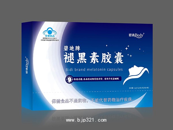 碧迪牌褪黑素膠囊