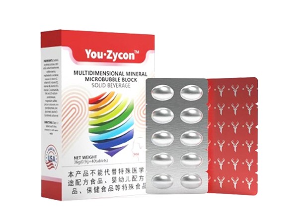 多維礦物質(zhì)微泡塊狀固體飲料