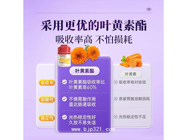 藍(lán)莓葉黃素酯壓片糖果