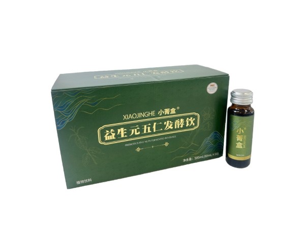 未名太研生物益生元五仁發(fā)酵飲50ml*10瓶開瓶即飲小箐盒植物飲料