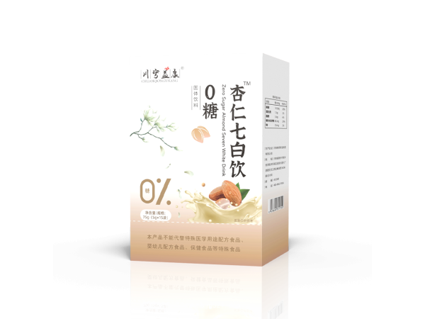 杏仁七白飲