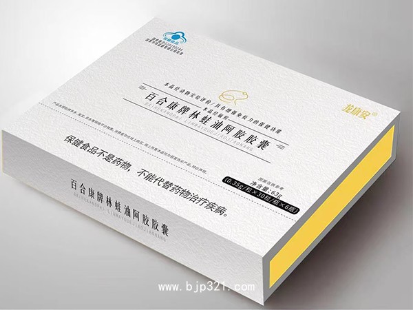 百合康牌林蛙油阿膠膠囊