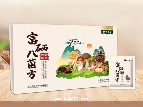 富硒八菌方 即食谷物