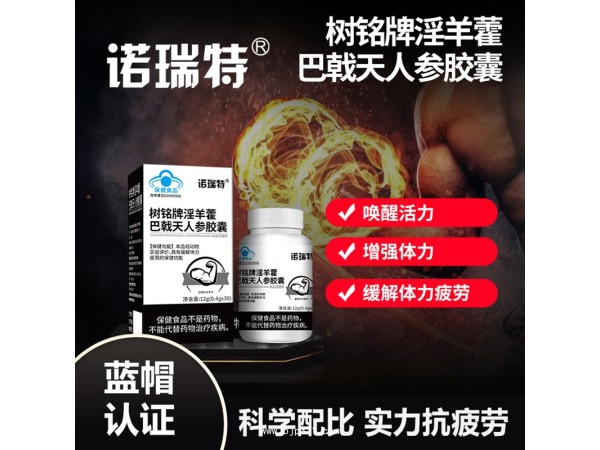 樹銘牌淫羊藿巴戟天人參膠囊