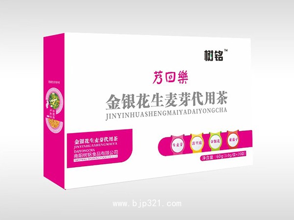 金銀花生麥芽代用茶