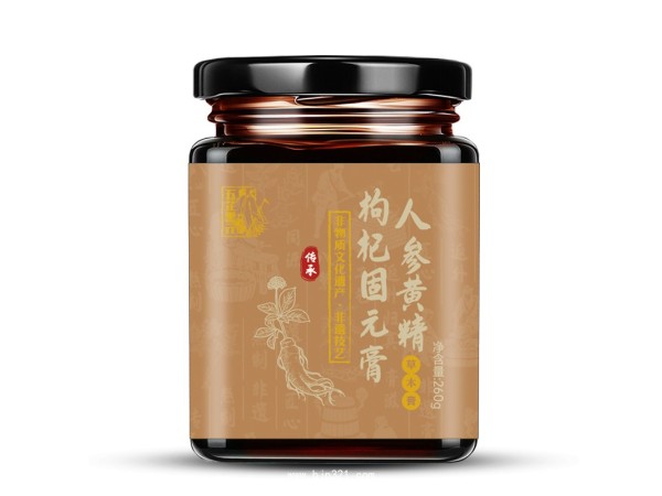 人參黃精枸杞固元膏